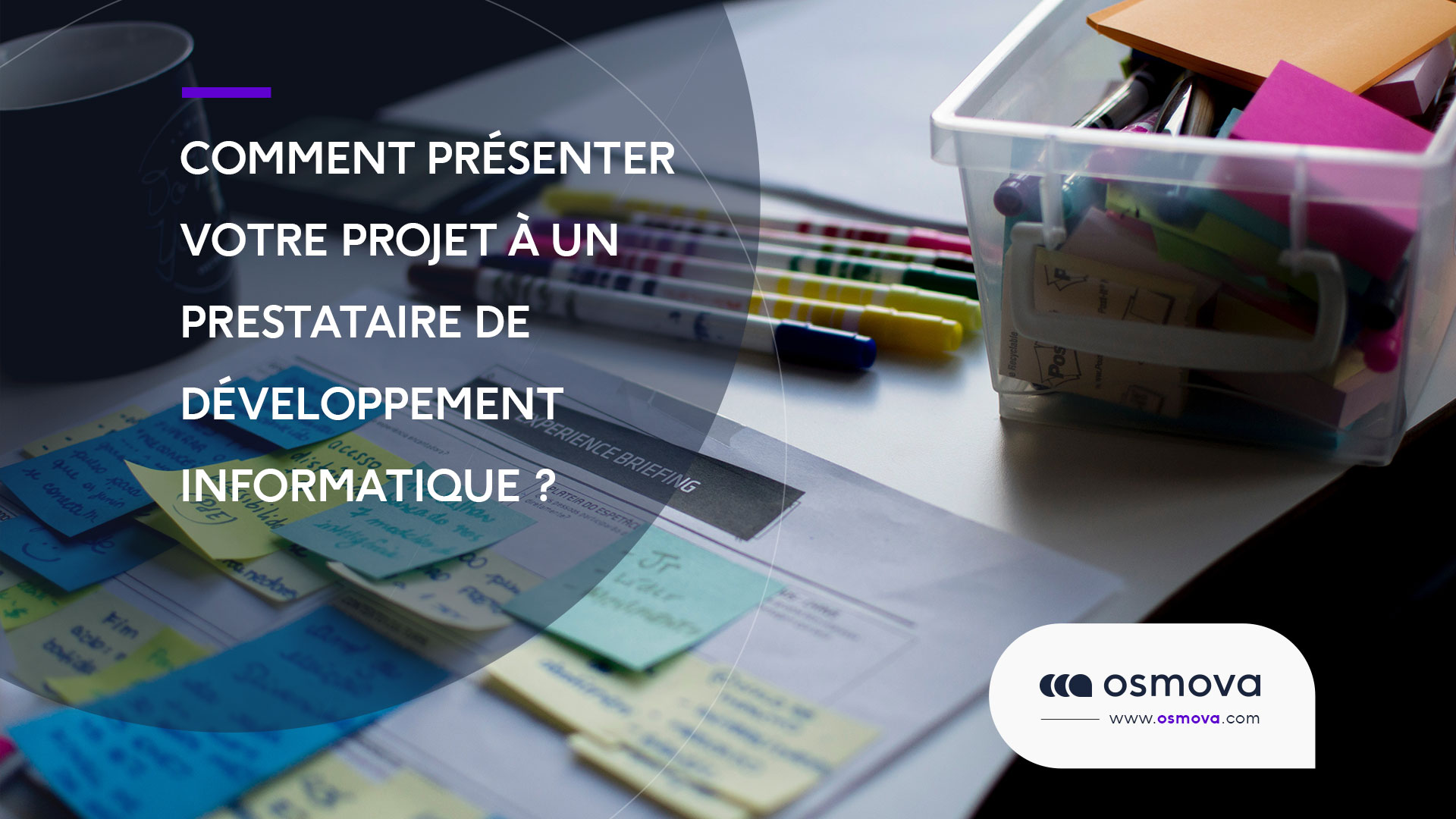 Comment présenter votre projet à un prestataire de développement informatique ?