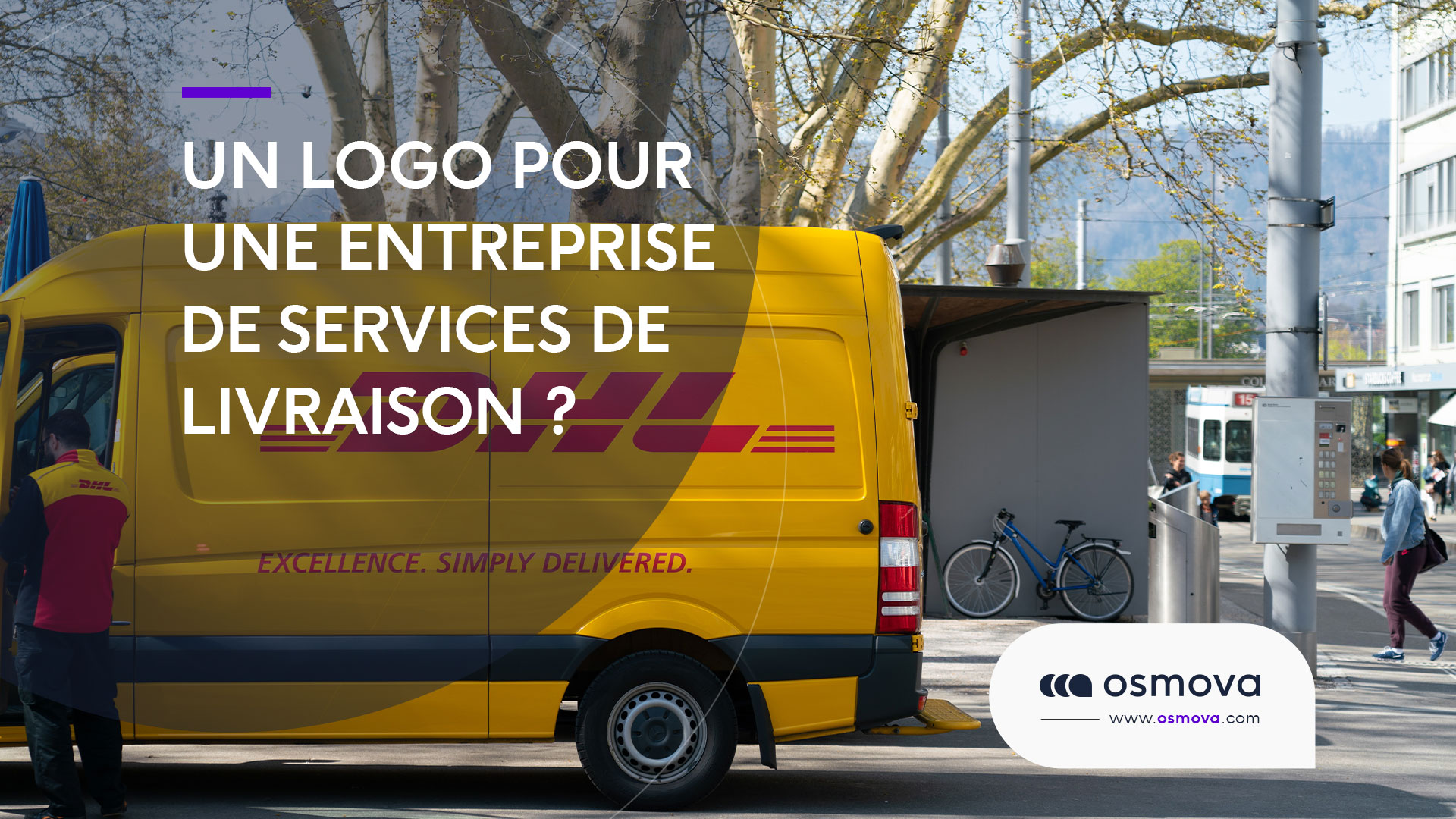 Logo entreprise de livraison