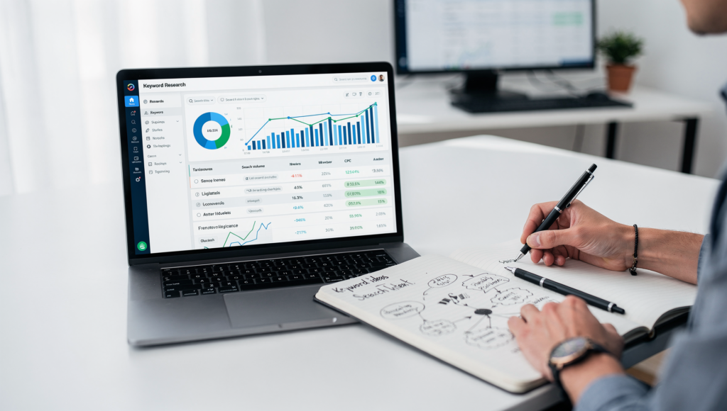 mots-clés guide seo