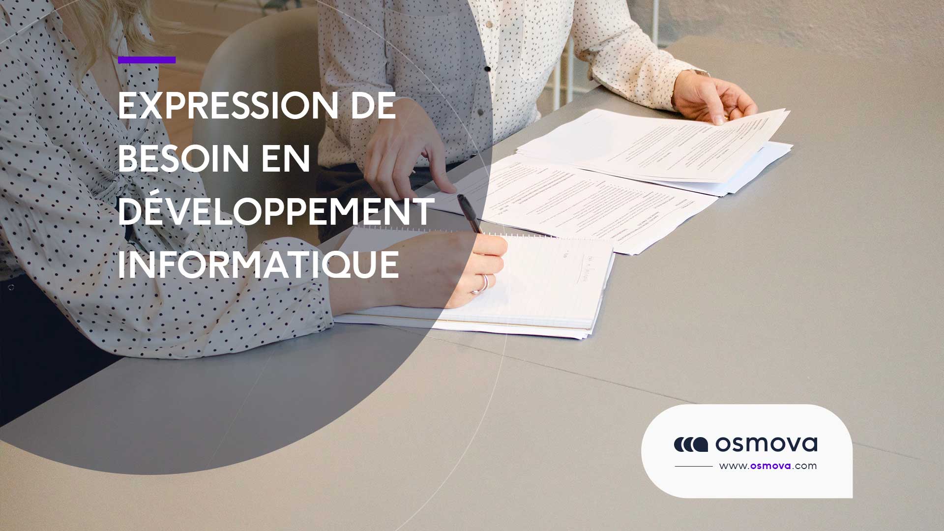 Expression de besoin développement informatique