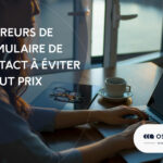 10 erreurs de formulaire de contact à éviter à tout prix