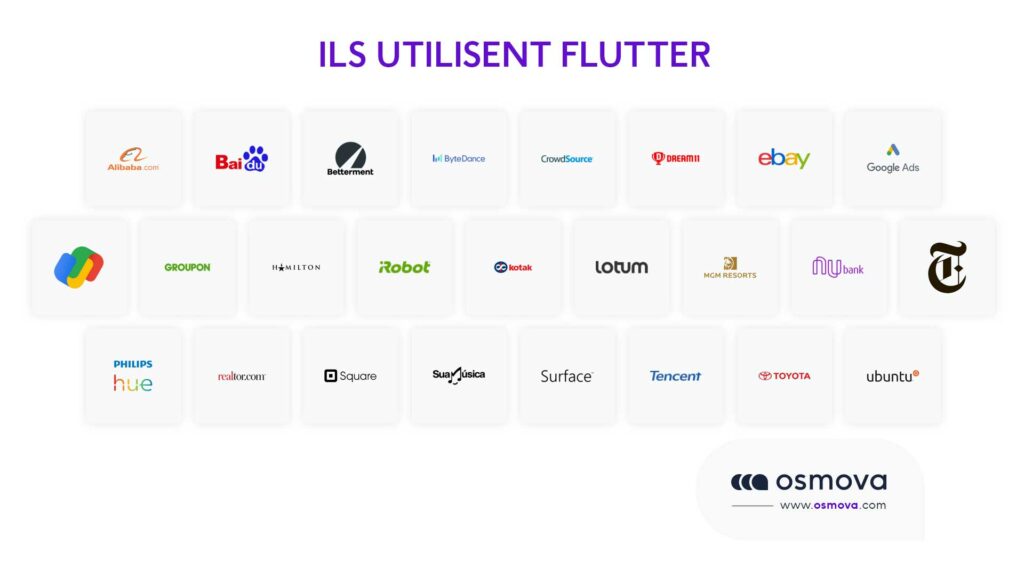 flutter langage de programmation