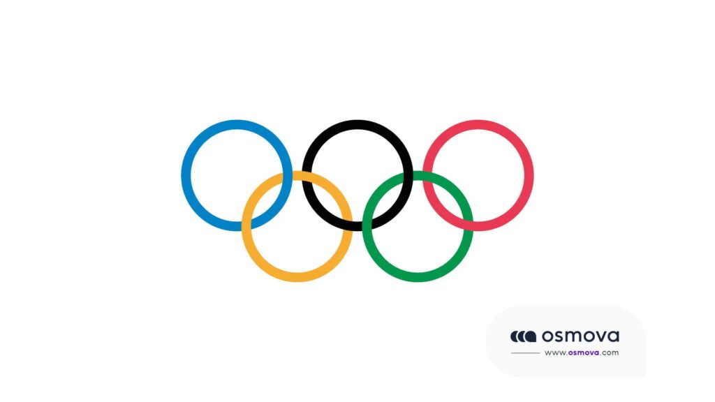 exemple du logo des jeux olympiques