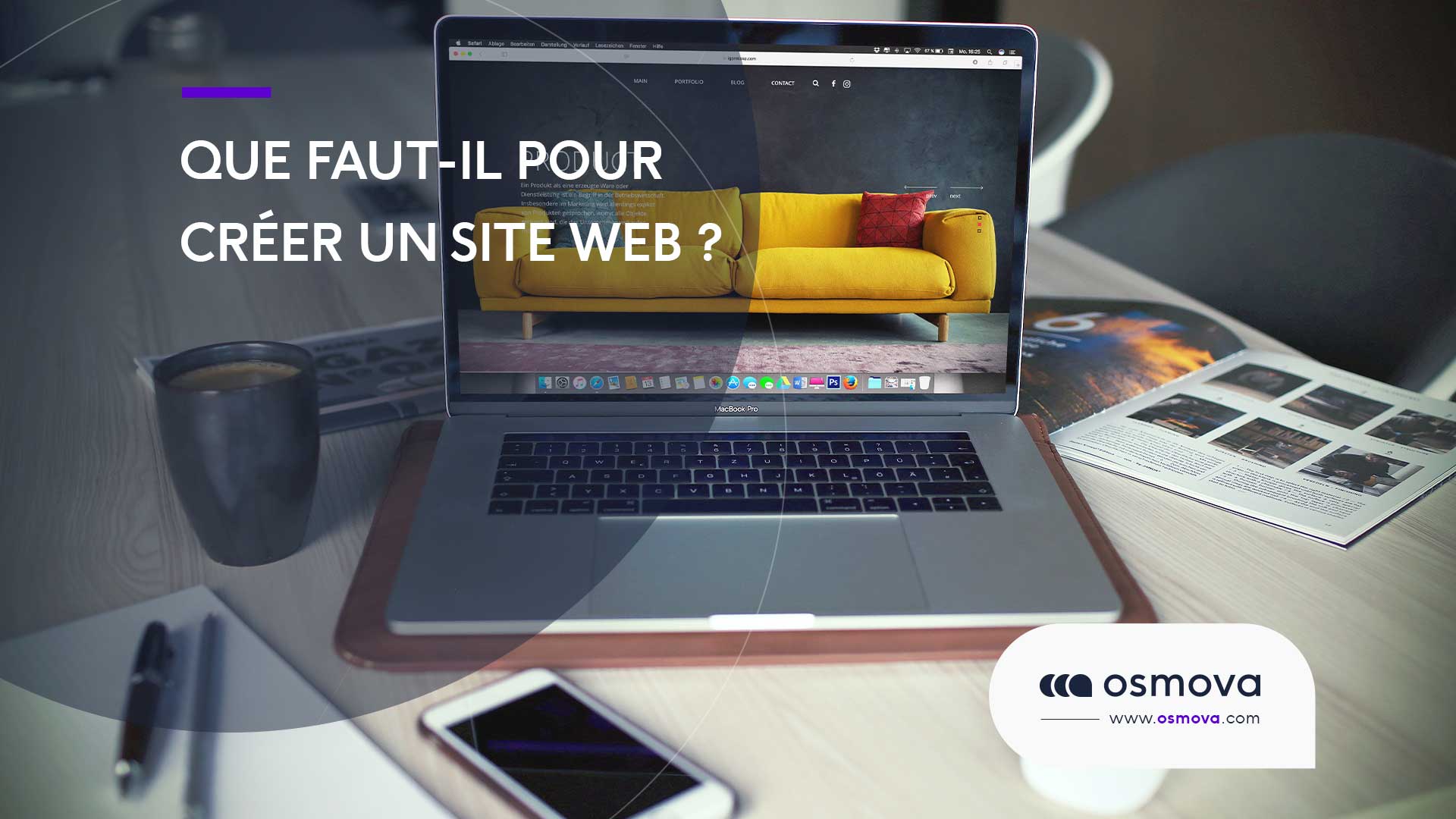 Que faut-il pour créer un site Web ?