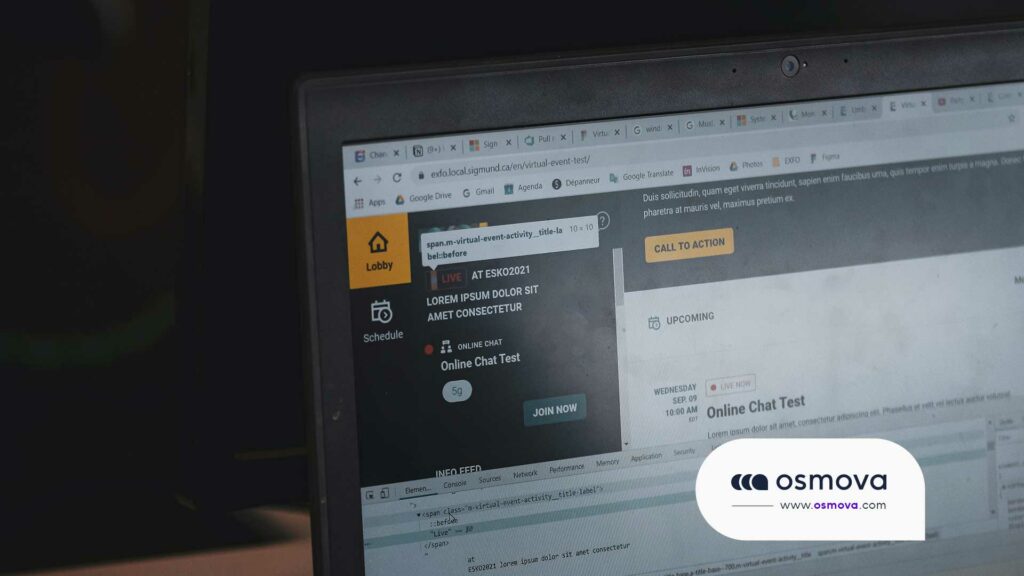 application Web réussie