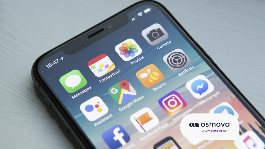 Photos de produits sur mobile