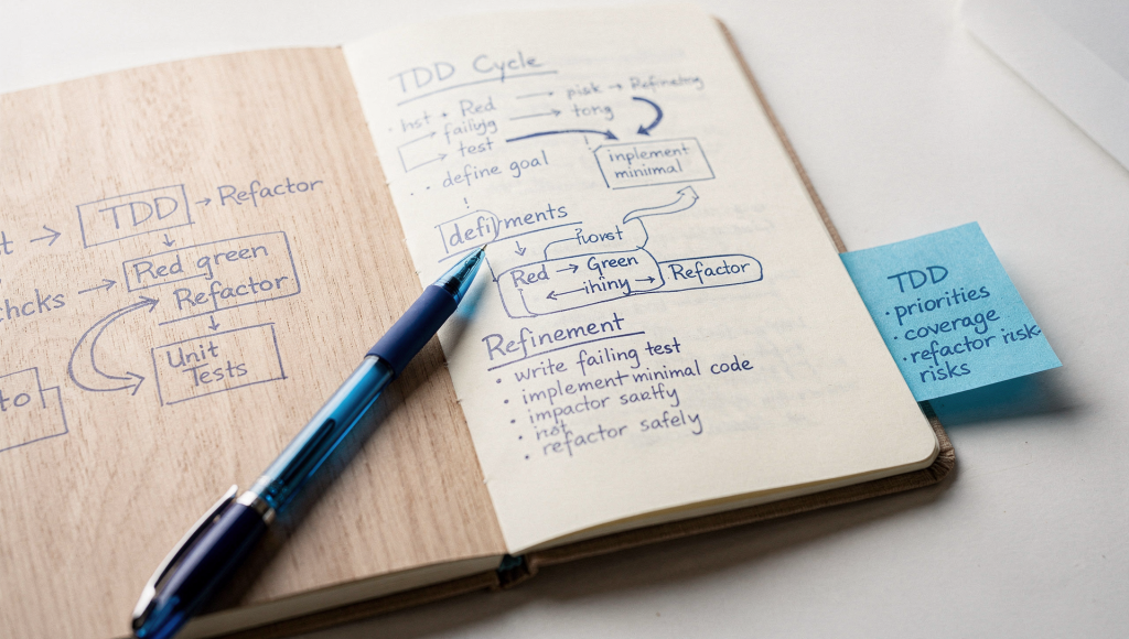tests automatisés développement web,TDD test driven development,tests unitaires JavaScript,tests end-to-end Playwright,couverture de code,CI/CD tests automatisés - illustration 1