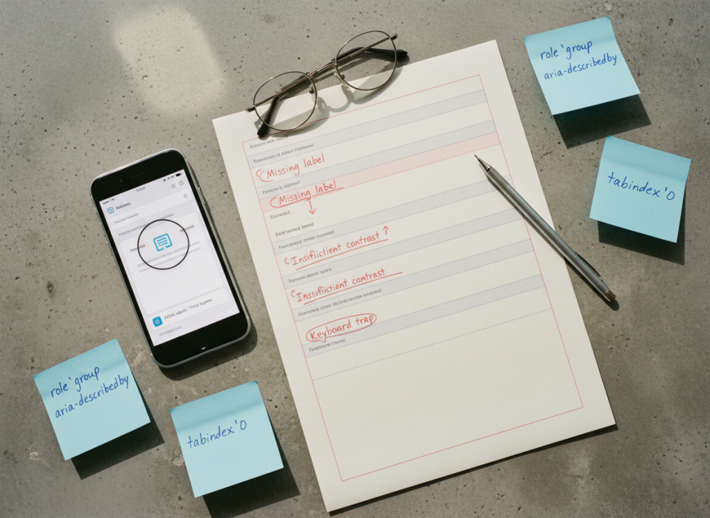 accessibilité web WCAG,WCAG 2.1,site web accessible,handicap numérique,audit accessibilité web,ARIA - illustration 2
